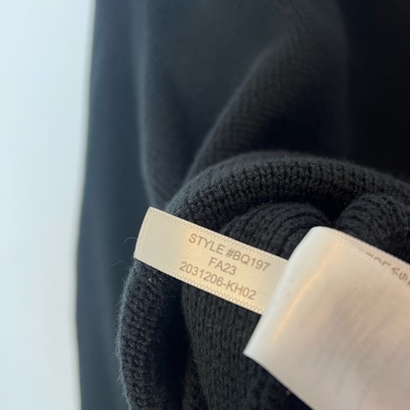 J.Crew Emilie Patch-Pocket Sweater Lady Jacket Cardigan Black Gold‎ Buttons XXL - Picture 8 of 10